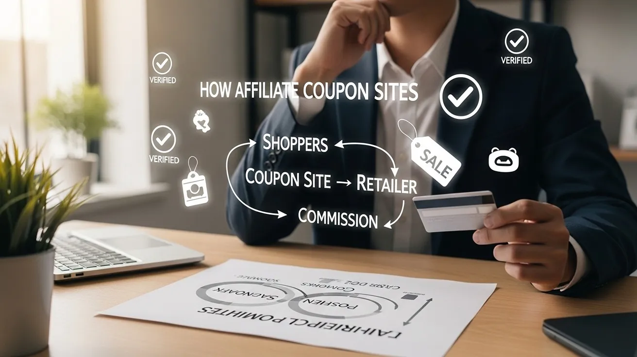 How Affiliate Coupon Sites Work: A Beginner’s Guide