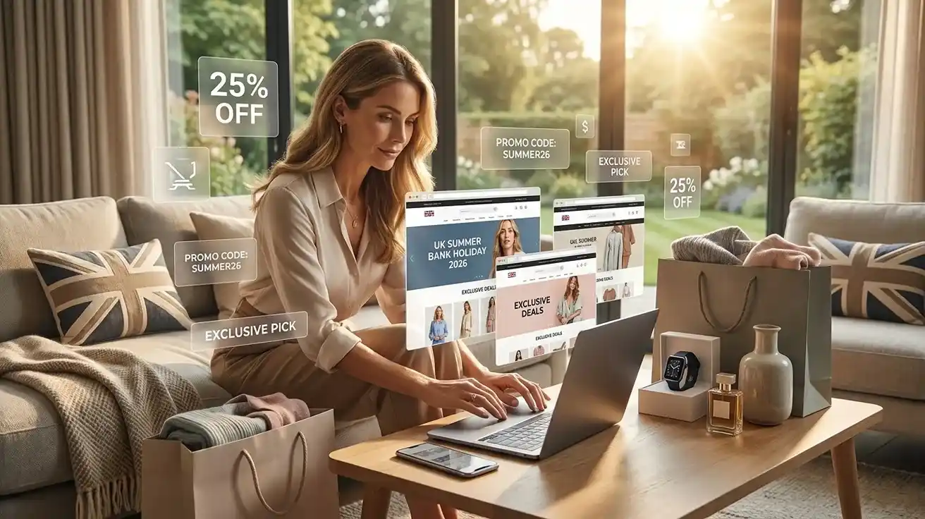 UK Summer Bank Holiday 2026: Best Retail Sales, Exclusive Deals & Promo Code Picks