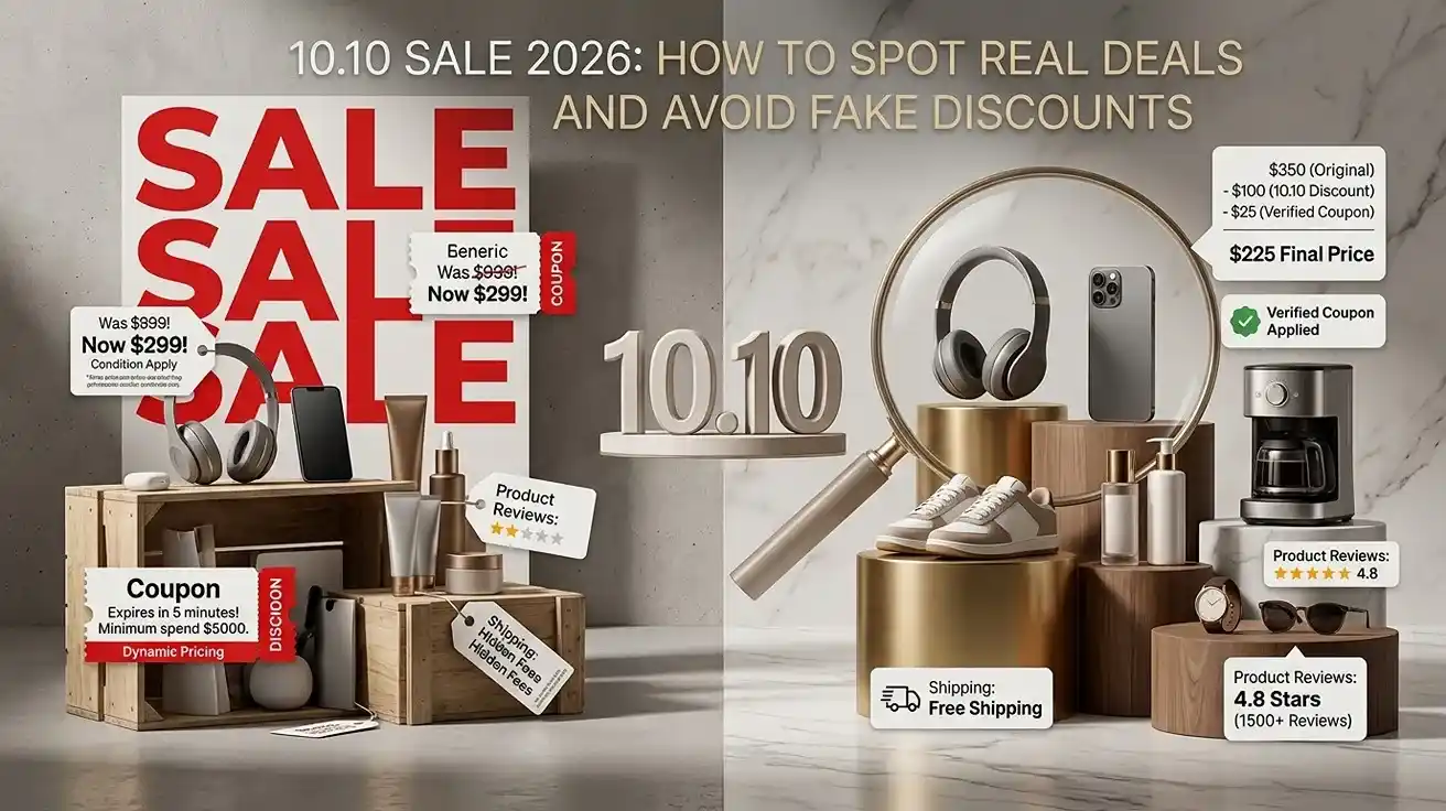 10.10 Sale 2026: How to Spot Real Deals and Avoid Fake Discounts